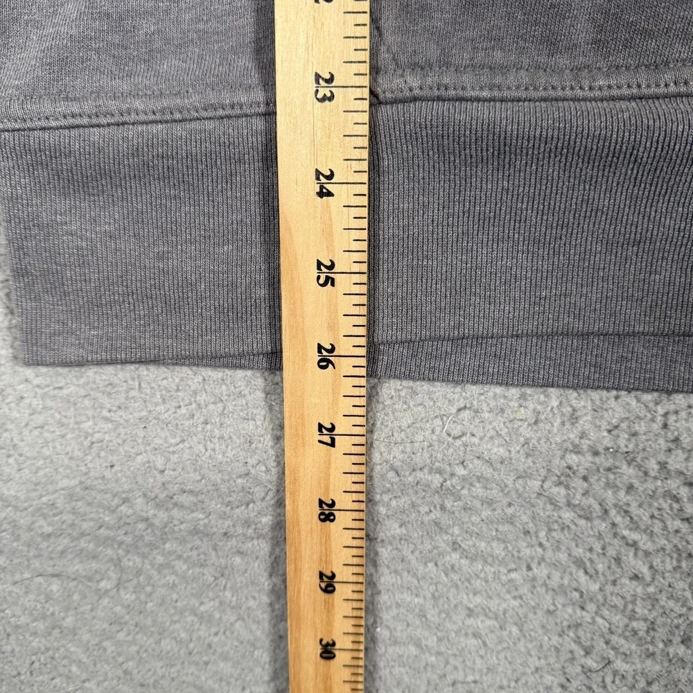 The North Face Sweatshirt Mens Medium Gray Pullover Hoodie‎ Casual Preppy Logo
